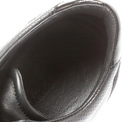 Pre Owned Dolce And Gabbana Black Suede & Leather Low Top Sneakers Size 43