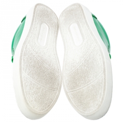 Pre Owned حذاء رياضي دولتشي اند غابانا جلد أخضر مقاس 40