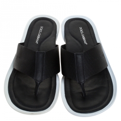 Pre Owned حذاء فلات دولتشي آند غابانا قماش نايلون مقاس 44