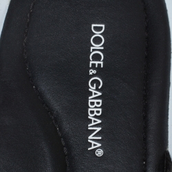 Pre Owned حذاء فلات دولتشي آند غابانا قماش نايلون مقاس 44