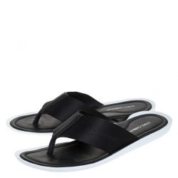 Pre Owned حذاء فلات دولتشي آند غابانا قماش نايلون مقاس 44