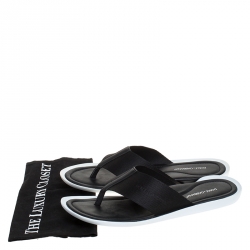 Pre Owned حذاء فلات دولتشي آند غابانا قماش نايلون مقاس 44