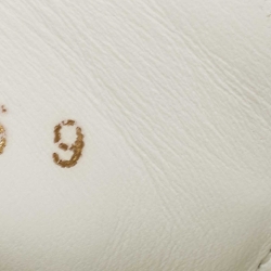 Pre Owned Dolce & Gabbana White Leather Low Top Sneakers Size 43