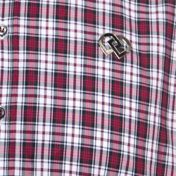 Dsquared2 Multicolor Tartan Plaid Checked Cotton Short Sleeve Shirt L