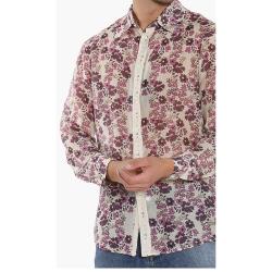 Pre Owned Dsquared2 Purple Floral Long Sleeves Shirt 3XL (IT 56)