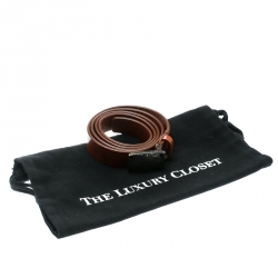 Dsquared2 Brown Leather Belt Size 100 CM