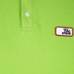 Pre Owned Dsquared2 Chic Steve Green Honey Comb Knit Polo Shirt XXL