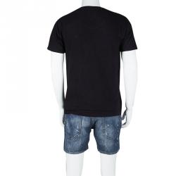 Dsquared2 Indigo Distressed Faded Effect Denim Dan Shorts M