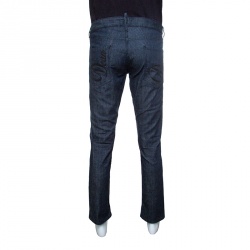 Pre Owned Dsquared2 Indigo Dark Wash Denim Dean Dan Straight Jeans XL