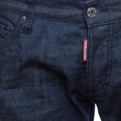 Pre Owned Dsquared2 Indigo Dark Wash Denim Dean Dan Straight Jeans XL