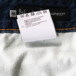 Pre Owned DSquared2 Indigo Dark Wash Denim Tapered Jeans M