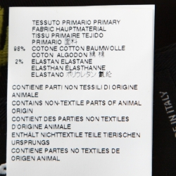 Pre Owned Dsqaured2 Black Cotton Embroidered Hockney Trousers L