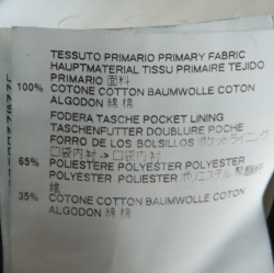 Pre Owned Dsquared2 Indigo Bleach Washed Denim Glam Head Shorts L