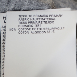 Pre Owned Dsquared2 Grey Logo Print Cotton Chic Dan Fit T-Shirt XL