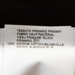 Pre Owned Dsquared2 Black Graphic Print Cotton Chic Dan Fit T-Shirt M