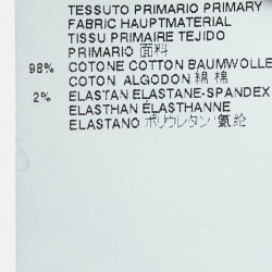 Pre Owned Dsquared2 Blue Mandarin Toggle Distressed Denim Shirt M