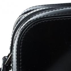 Dsquared2 Black Leather Men Travel Bag