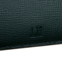 Dunhill Dark Blue Leather Bourdon Bifold Wallet
