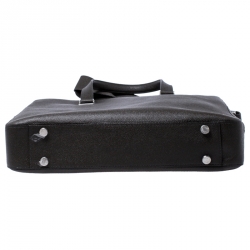 Dunhill Olive Green Leather Cadogan Single Document Briefcase
