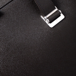 Dunhill Olive Green Leather Cadogan Single Document Briefcase