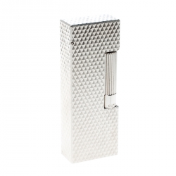 Dunhill Textured Silver Tone Lighter