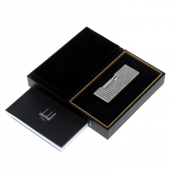 Dunhill Textured Silver Tone Lighter
