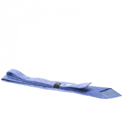Dunhill Blue Clasp Printed Silk Traditional Tie