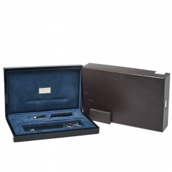 Dunhill Limited Edition Leather Sidecar Chassis Fountain Pen