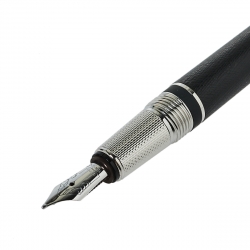Dunhill Limited Edition Leather Sidecar Chassis Fountain Pen