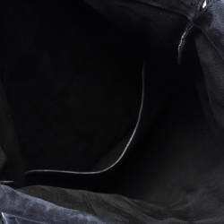 Dunhill Midnight Blue Suede Chiltern Drawstring Backpack