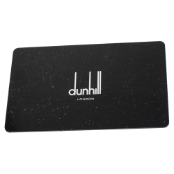 Dunhill Midnight Blue Suede Chiltern Drawstring Backpack