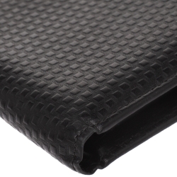 Dunhill Black Chassis Leather Bifold Wallet