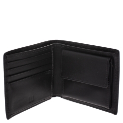 Dunhill Black Chassis Leather Bifold Wallet