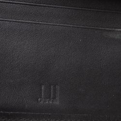 Dunhill Black Chassis Leather Bifold Wallet