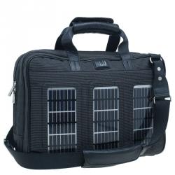 Dunhill Black Nylon Avorities Solar Panel Messenger Bag