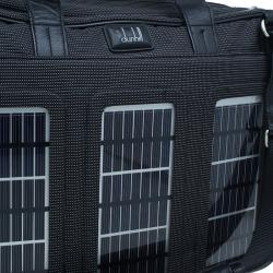 Dunhill Black Nylon Avorities Solar Panel Messenger Bag