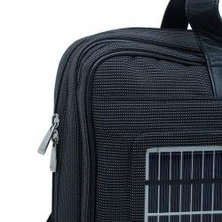 Dunhill Black Nylon Avorities Solar Panel Messenger Bag