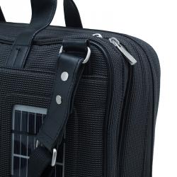 Dunhill Black Nylon Avorities Solar Panel Messenger Bag