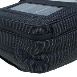 Dunhill Black Nylon Avorities Solar Panel Messenger Bag