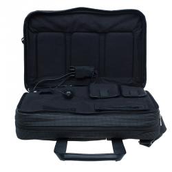 Dunhill Black Nylon Avorities Solar Panel Messenger Bag