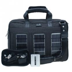 Dunhill Black Nylon Avorities Solar Panel Messenger Bag