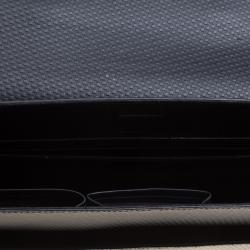 Dunhill Black Textured Leather Bourdon Briefcase
