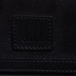 Dunhill Black Textured Leather Bourdon Briefcase