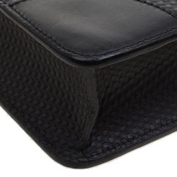 Dunhill Black Textured Leather Bourdon Briefcase
