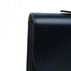 Dunhill Black Leather Confidential Briefcase