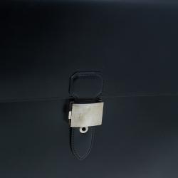 Dunhill Black Leather Confidential Briefcase