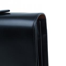 Dunhill Black Leather Confidential Briefcase
