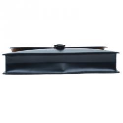 Dunhill Black Leather Confidential Briefcase