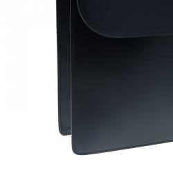 Dunhill Black Leather Confidential Briefcase