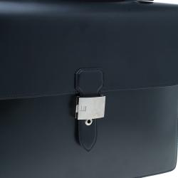 Dunhill Black Leather Confidential Briefcase